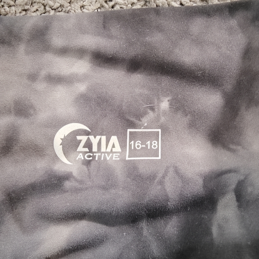 ZYIA NWT Midnight Hendrix Brilliant Hi-Rise 7/8 size 16-18 - Picture 7 of 9